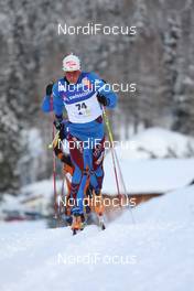 13.12.2008, Davos, Switzerland (SUI): Vincent Vittoz (FRA), Rossignol, Rottefella, One Way, Odlo - FIS world cup cross-country, 15km men, Davos (SUI). www.nordicfocus.com. © Casanova/NordicFocus. Every downloaded picture is fee-liable.