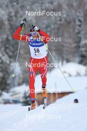 13.12.2008, Davos, Switzerland (SUI): Odd-Bjoern Hjelmeset (NOR), Rossignol, Rottefella, One Way - FIS world cup cross-country, 15km men, Davos (SUI). www.nordicfocus.com. © Casanova/NordicFocus. Every downloaded picture is fee-liable.