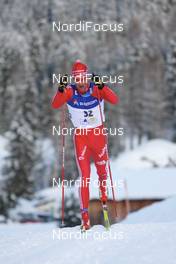 13.12.2008, Davos, Switzerland (SUI): Thomas Diezig (SUI), Fischer, Rottefella, Alpina, Swix, adidas - FIS world cup cross-country, 15km men, Davos (SUI). www.nordicfocus.com. © Casanova/NordicFocus. Every downloaded picture is fee-liable.