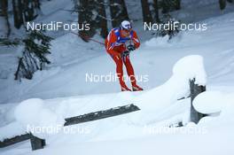 13.12.2008, Davos, Switzerland (SUI): Jon Kristian Dahl (NOR), Madshus, Rottefella, Alpina, Swix - FIS world cup cross-country, 15km men, Davos (SUI). www.nordicfocus.com. © Manzoni/NordicFocus. Every downloaded picture is fee-liable.