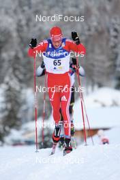 13.12.2008, Davos, Switzerland (SUI): Toni Livers (SUI), Madshus, Rottefella, Swix, adidas - FIS world cup cross-country, 15km men, Davos (SUI). www.nordicfocus.com. © Casanova/NordicFocus. Every downloaded picture is fee-liable.