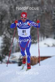 13.12.2008, Davos, Switzerland (SUI): Lukas Bauer (CZE), Fischer, Rottefella, Alpina, Swix, Toko - FIS world cup cross-country, 15km men, Davos (SUI). www.nordicfocus.com. © Casanova/NordicFocus. Every downloaded picture is fee-liable.