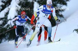 13.12.2008, Davos, Switzerland (SUI): Marcus Hellner (SWE), Fischer, Salomon, Exel, Craft - FIS world cup cross-country, 15km men, Davos (SUI). www.nordicfocus.com. © Manzoni/NordicFocus. Every downloaded picture is fee-liable.