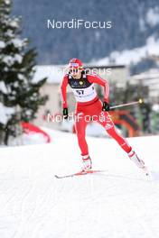 14.12.2008, Davos, Switzerland (SUI): Lena Pichard(SUI)- FIS world cup cross-country, individual sprint, Davos (SUI). www.nordicfocus.com. © Casanova/NordicFocus. Every downloaded picture is fee-liable.