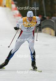 20.12.2008, Duesseldorf, Germany (GER): Anti Saarepuu (EST), Fischer, Rottefella  - FIS world cup cross-country, individual sprint, Duesseldorf. www.nordicfocus.com. © Hemmersbach/NordicFocus. Every downloaded picture is fee-liable.