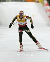 20.12.2008, Duesseldorf, Germany (GER): Claudia Nystad (GER), Atomic, Leki, adidas, Toko  - FIS world cup cross-country, individual sprint, Duesseldorf. www.nordicfocus.com. © Hemmersbach/NordicFocus. Every downloaded picture is fee-liable.