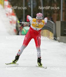 20.12.2008, Duesseldorf, Germany (GER): Katja Visnar (SLO), Fischer, Rottefella  - FIS world cup cross-country, individual sprint, Duesseldorf. www.nordicfocus.com. © Hemmersbach/NordicFocus. Every downloaded picture is fee-liable.