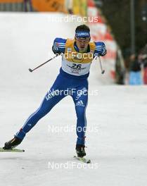 20.12.2008, Duesseldorf, Germany (GER): Mickail Jun. Devjatiarov (RUS), Fischer, Salomon, Swix, adidas - FIS world cup cross-country, individual sprint, Duesseldorf. www.nordicfocus.com. © Hemmersbach/NordicFocus. Every downloaded picture is fee-liable.