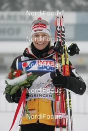 27.12.2008, Oberhof, Germany (GER): 1st Claudia Nystad (GER), Atomic, Leki, adidas, Toko  - FIS world cup cross-country, tour de ski, prologue women, Oberhof (GER). www.nordicfocus.com. © Hemmersbach/NordicFocus. Every downloaded picture is fee-liable.