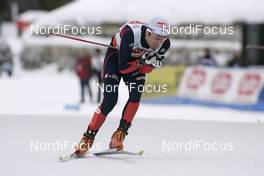 27.01.2008, Seefeld, Austria (AUT): Jason Lamy-Chappuis (FRA) - FIS world cup nordic combined, sprint, Seefeld (AUT). www.nordicfocus.com. c Furtner/NordicFocus. Every downloaded picture is fee-liable.