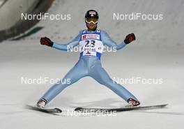 16.02.2008, Liberec, Czech Republic (CZE): Francois Braud (FRA)  - FIS world cup nordic combined, mass start, Liberec (CZE). www.nordicfocus.com. c Felgenhauer/NordicFocus. Every downloaded picture is fee-liable.