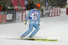 16.02.2008, Liberec, Czech Republic (CZE): Mathieu Martinez (FRA)  - FIS world cup nordic combined, mass start, Liberec (CZE). www.nordicfocus.com. c Felgenhauer/NordicFocus. Every downloaded picture is fee-liable.