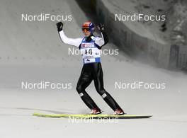 16.02.2008, Liberec, Czech Republic (CZE): Petter Tande (NOR)  - FIS world cup nordic combined, mass start, Liberec (CZE). www.nordicfocus.com. c Felgenhauer/NordicFocus. Every downloaded picture is fee-liable.