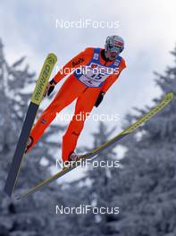 15.02.2008, Liberec, Czech Republic (CZE): Tom Beetz (GER)  - FIS world cup nordic combined, sprint, Liberec (CZE). www.nordicfocus.com. c Felgenhauer/NordicFocus. Every downloaded picture is fee-liable.