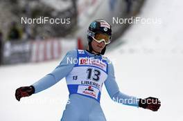 15.02.2008, Liberec, Czech Republic (CZE): Francois Braud (FRA)  - FIS world cup nordic combined, sprint, Liberec (CZE). www.nordicfocus.com. c Felgenhauer/NordicFocus. Every downloaded picture is fee-liable.