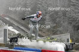 14.02.2008, Liberec, Czech Republic (CZE): take off for Havard Klemetsen (NOR)   - FIS world cup nordic combined, training, Liberec (CZE). www.nordicfocus.com. c Felgenhauer/NordicFocus. Every downloaded picture is fee-liable.