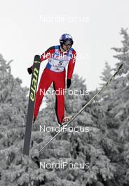 15.02.2008, Liberec, Czech Republic (CZE): Guiseppe Michielli (ITA)  - FIS world cup nordic combined, sprint, Liberec (CZE). www.nordicfocus.com. c Felgenhauer/NordicFocus. Every downloaded picture is fee-liable.
