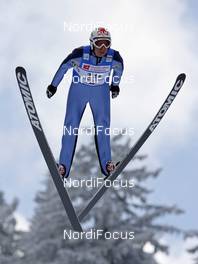 15.02.2008, Liberec, Czech Republic (CZE): Mario Stecher (AUT)  - FIS world cup nordic combined, sprint, Liberec (CZE). www.nordicfocus.com. c Felgenhauer/NordicFocus. Every downloaded picture is fee-liable.
