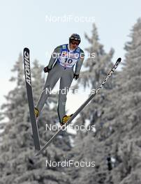 15.02.2008, Liberec, Czech Republic (CZE): Jouni Kaitainen (FIN)  - FIS world cup nordic combined, sprint, Liberec (CZE). www.nordicfocus.com. c Felgenhauer/NordicFocus. Every downloaded picture is fee-liable.
