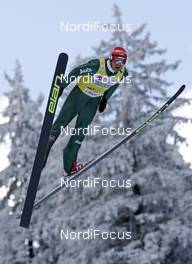 15.02.2008, Liberec, Czech Republic (CZE): Ronny Ackermann (GER)  - FIS world cup nordic combined, sprint, Liberec (CZE). www.nordicfocus.com. c Felgenhauer/NordicFocus. Every downloaded picture is fee-liable.