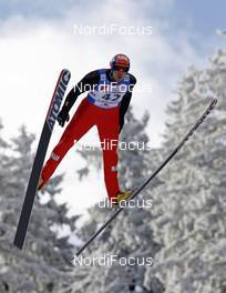 15.02.2008, Liberec, Czech Republic (CZE): Magnus Moan (NOR)  - FIS world cup nordic combined, sprint, Liberec (CZE). www.nordicfocus.com. c Felgenhauer/NordicFocus. Every downloaded picture is fee-liable.