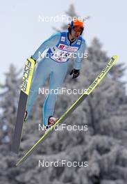15.02.2008, Liberec, Czech Republic (CZE): Mathieu Martinez (FRA)  - FIS world cup nordic combined, sprint, Liberec (CZE). www.nordicfocus.com. c Felgenhauer/NordicFocus. Every downloaded picture is fee-liable.