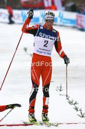 09.03.2008, Holmenkollen, Norway (NOR): Bernhard Gruber (AUT) - FIS world cup nordic combined, sprint, Holmenkollen (NOR). www.nordicfocus.com. c Manzoni/NordicFocus. Every downloaded picture is fee-liable.