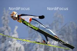 30.11.2008, Kuusamo, Finland (FIN): Francois Braud (FRA), Fischer, Rottefella  - FIS world cup nordic combined, individual gundersen HS142/10km, Kuusamo (FIN). www.nordicfocus.com. © Felgenhauer/NordicFocus. Every downloaded picture is fee-liable.