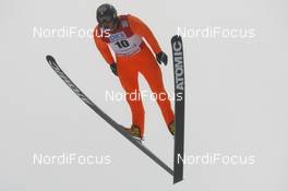 27.12.2008, Oberhof, Germany (GER): Todd Lodwick (USA), Atomic  - FIS world cup nordic combined, individual gundersen HS140/10km, Oberhof (GER). www.nordicfocus.com. © Felgenhauer/NordicFocus. Every downloaded picture is fee-liable.