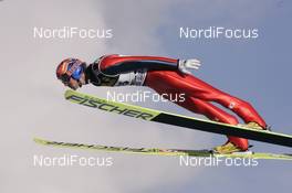01.01.2008, Garmisch, Germany (GER): Roar Ljoekelsoey (NOR) - FIS world cup ski jumping, four hills tournament, individual HS138, Garmisch (GER). www.nordicfocus.com. c Furtner/NordicFocus. Every downloaded picture is fee-liable.