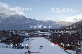 01.01.2008, Garmisch, Germany (GER): stadium of Garmisch - FIS world cup ski jumping, four hills tournament, individual HS138, Garmisch (GER). www.nordicfocus.com. c Furtner/NordicFocus. Every downloaded picture is fee-liable.
