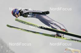 01.01.2008, Garmisch, Germany (GER): Taku Takeuchi (JPN) - FIS world cup ski jumping, four hills tournament, individual HS138, Garmisch (GER). www.nordicfocus.com. c Furtner/NordicFocus. Every downloaded picture is fee-liable.