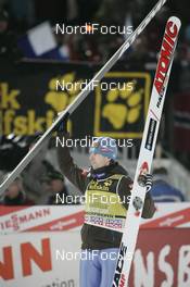 06.01.2008, Bischofshofen, Austria (AUT): winner total: Janne Ahonen (FIN) - FIS world cup ski jumping, four hills tournament, individual HS140, Bischofshofen (AUT). www.nordicfocus.com. c Furtner/NordicFocus. Every downloaded picture is fee-liable.