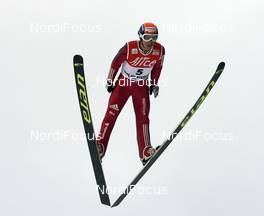 11.01.2008, Val di Fiemme, Italy (ITA):Antoine Guignard (SUI)  - FIS world cup ski jumping, qualification, Val di Fiemme (ITA). www.nordicfocus.com. c Felgenhauer/NordicFocus. Every downloaded picture is fee-liable.