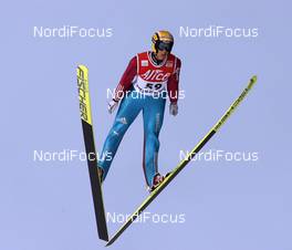 11.01.2008, Val di Fiemme, Italy (ITA): Andreas Kuettel (SUI)  - FIS world cup ski jumping, qualification, Val di Fiemme (ITA). www.nordicfocus.com. c Felgenhauer/NordicFocus. Every downloaded picture is fee-liable.