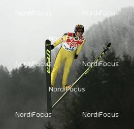 12.01.2008, Val di Fiemme, Italy (ITA): Sami Niemi (FIN)  - FIS world cup ski jumping, individual HS134, Val di Fiemme (ITA). www.nordicfocus.com. c Felgenhauer/NordicFocus. Every downloaded picture is fee-liable.