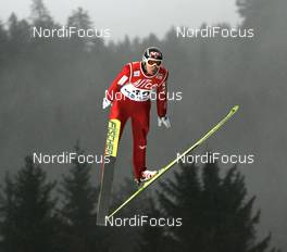 12.01.2008, Val di Fiemme, Italy (ITA): Bjoern Einar Romoeren (NOR)  - FIS world cup ski jumping, individual HS134, Val di Fiemme (ITA). www.nordicfocus.com. c Felgenhauer/NordicFocus. Every downloaded picture is fee-liable.