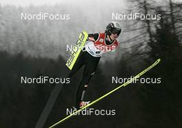 12.01.2008, Val di Fiemme, Italy (ITA): Antonin Hajek (CZE)  - FIS world cup ski jumping, individual HS134, Val di Fiemme (ITA). www.nordicfocus.com. c Felgenhauer/NordicFocus. Every downloaded picture is fee-liable.