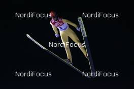 11.01.2008, Val di Fiemme, Italy (ITA): Jon Aaraas (NOR)  - FIS world cup ski jumping, qualification, Val di Fiemme (ITA). www.nordicfocus.com. c Felgenhauer/NordicFocus. Every downloaded picture is fee-liable.