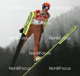 12.01.2008, Val di Fiemme, Italy (ITA): Andreas Wank (GER)  - FIS world cup ski jumping, individual HS134, Val di Fiemme (ITA). www.nordicfocus.com. c Felgenhauer/NordicFocus. Every downloaded picture is fee-liable.