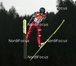 12.01.2008, Val di Fiemme, Italy (ITA):Kamil Stoch (POL)  - FIS world cup ski jumping, individual HS134, Val di Fiemme (ITA). www.nordicfocus.com. c Felgenhauer/NordicFocus. Every downloaded picture is fee-liable.