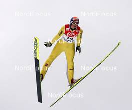 11.01.2008, Val di Fiemme, Italy (ITA): Felix Schoft (GER)  - FIS world cup ski jumping, qualification, Val di Fiemme (ITA). www.nordicfocus.com. c Felgenhauer/NordicFocus. Every downloaded picture is fee-liable.