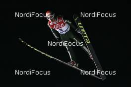 11.01.2008, Val di Fiemme, Italy (ITA): Antoine Guignard (SUI)  - FIS world cup ski jumping, qualification, Val di Fiemme (ITA). www.nordicfocus.com. c Felgenhauer/NordicFocus. Every downloaded picture is fee-liable.