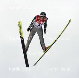 11.01.2008, Val di Fiemme, Italy (ITA): Pavel Karelin (RUS)  - FIS world cup ski jumping, qualification, Val di Fiemme (ITA). www.nordicfocus.com. c Felgenhauer/NordicFocus. Every downloaded picture is fee-liable.