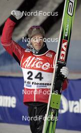 12.01.2008, Val di Fiemme, Italy (ITA): Sigurd Pettersen (NOR)  - FIS world cup ski jumping, individual HS134, Val di Fiemme (ITA). www.nordicfocus.com. c Felgenhauer/NordicFocus. Every downloaded picture is fee-liable.