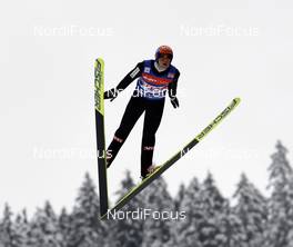 13.01.2008, Val di Fiemme, Italy (ITA): Anders Jacobsen (NOR)  - FIS world cup ski jumping, individual HS134, Val di Fiemme (ITA). www.nordicfocus.com. c Felgenhauer/NordicFocus. Every downloaded picture is fee-liable.