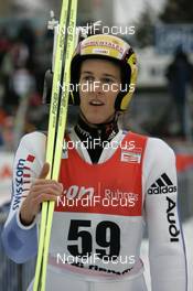 13.01.2008, Val di Fiemme, Italy (ITA): Andreas Kuettel (SUI)  - FIS world cup ski jumping, individual HS134, Val di Fiemme (ITA). www.nordicfocus.com. c Felgenhauer/NordicFocus. Every downloaded picture is fee-liable.