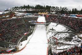 09.03.2008, Holmenkollen, Norway (NOR): the old holmenkollen bakken - FIS world cup ski jumping, individual HS128, Holmenkollen (NOR). www.nordicfocus.com. c Manzoni/NordicFocus. Every downloaded picture is fee-liable.