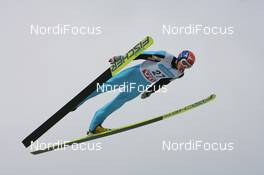 09.03.2008, Holmenkollen, Norway (NOR): David Lazzaroni (FRA) - FIS world cup ski jumping, individual HS128, Holmenkollen (NOR). www.nordicfocus.com. c Manzoni/NordicFocus. Every downloaded picture is fee-liable.