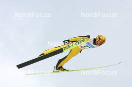 09.03.2008, Holmenkollen, Norway (NOR): Noiraki Kasai (JPN) - FIS world cup ski jumping, individual HS128, Holmenkollen (NOR). www.nordicfocus.com. c Manzoni/NordicFocus. Every downloaded picture is fee-liable.